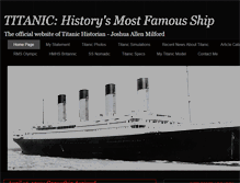 Tablet Screenshot of jmilford-titanic.com